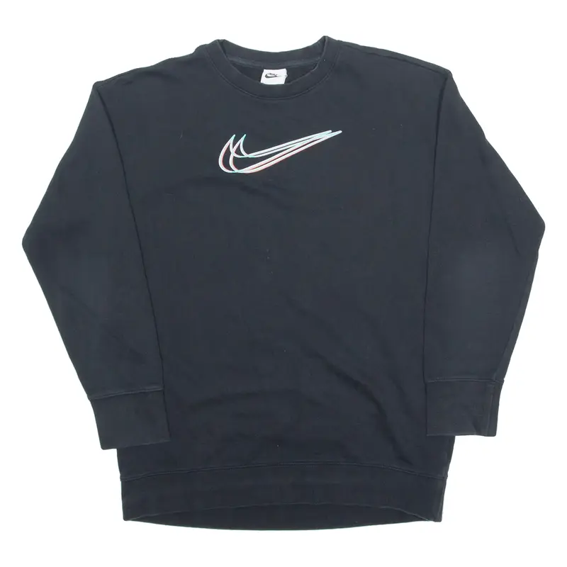 NIKE Womens Sweatshirt Black XL