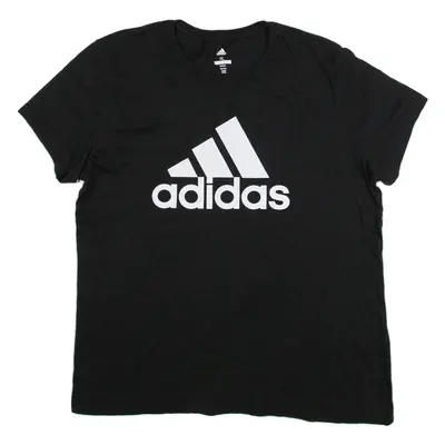 ADIDAS Mens T-Shirt Black XL