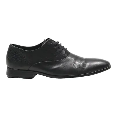 KENZO Oxford Shoes Black Leather Mens UK 6