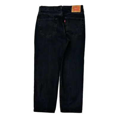 550 Levis Jeans - 30W 28L Black Cotton