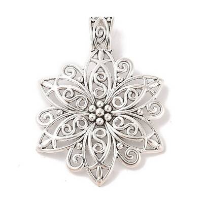 Tibetan Style Alloy Focal Pendants