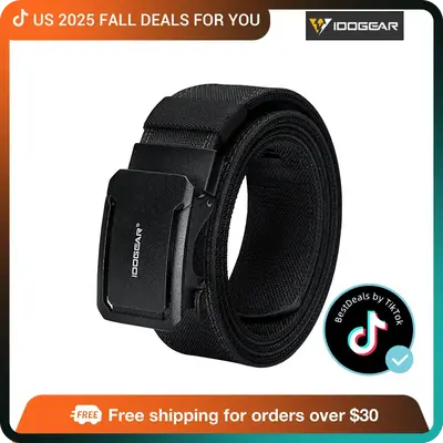 [FallDealsForYou] IDOGEAR Belt 1.75 Stretch Ratchet Nylon Belt Quick Release Sport Belts CCW Belts 3439