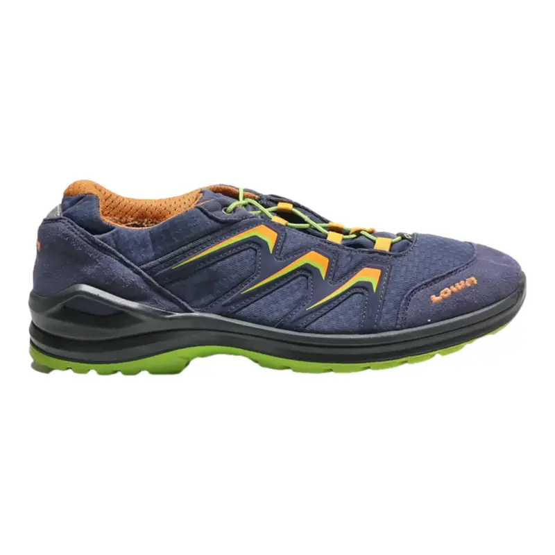 LOWA Sneaker Trainers Blue Canvas Mens UK 6.5