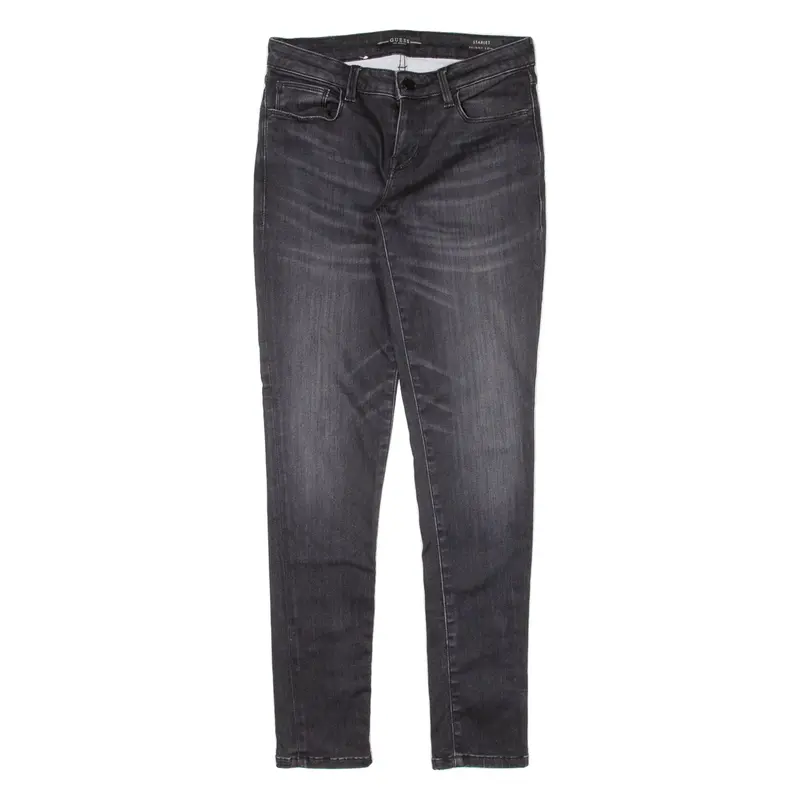 GUESS Womens Jeans Black Slim Skinny W26 L28