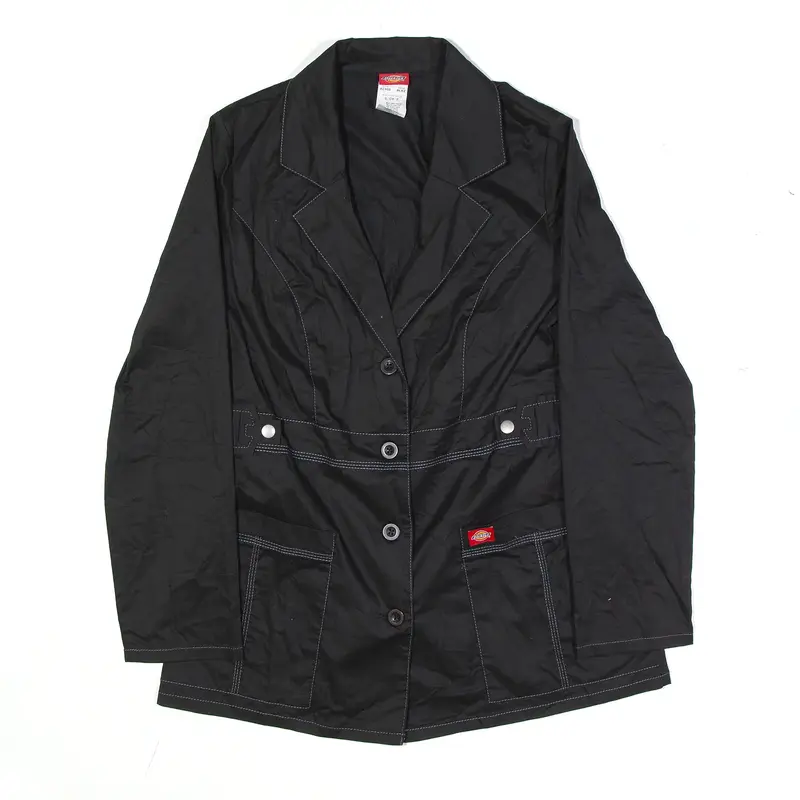 DICKIES Blazer Jacket Black Womens S