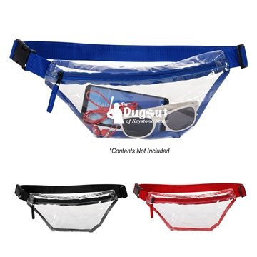 50 Custom Clear Choice Fanny Pack - PVC & NFL Compliant