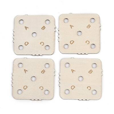 24Pcs Wooden Knitting Loom Board