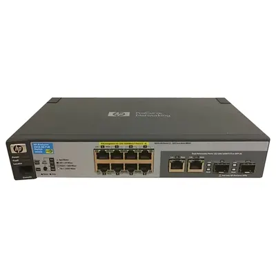 J9562A#ACQ HP 2915-8G-PoE 10-Port + 2-Port SFP Layer 3 Switch