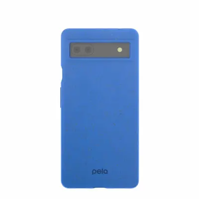 Electric Blue Pixel 6a Phone Case