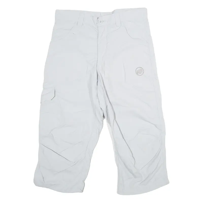 MAMMUT Womens Pedal Pushers Shorts Grey M W32