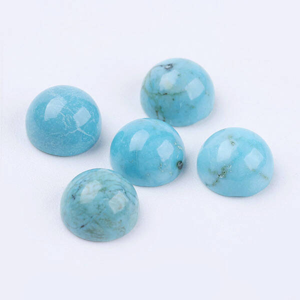 Natural Howlite Cabochons