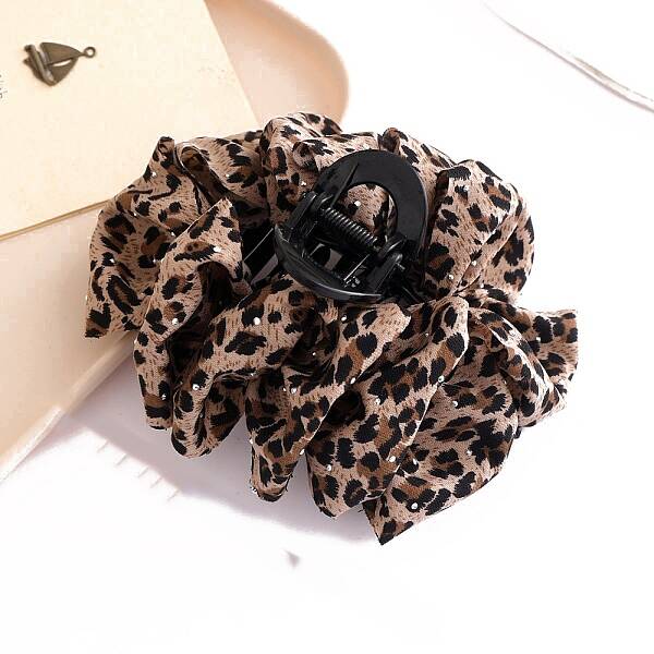 Flower Plastic Claw Hair Clips