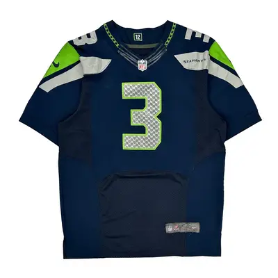 Seattle Seahawks Nike Nfl Jersey - Large Blue Polyester