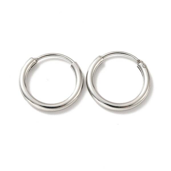 Tarnish Resistant 201 Stainless Steel Huggie Hoop Earrings