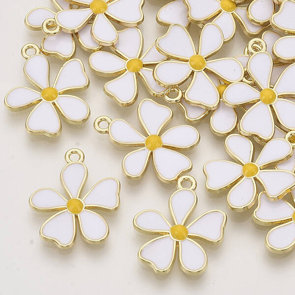 Alloy Enamel Pendants