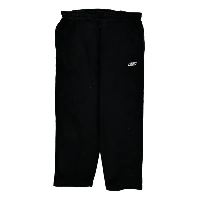 Reebok Joggers - Medium Black Cotton Blend
