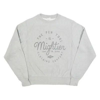 CHAMPION REVERSE WEAVE Mens Sweatshirt Grey S