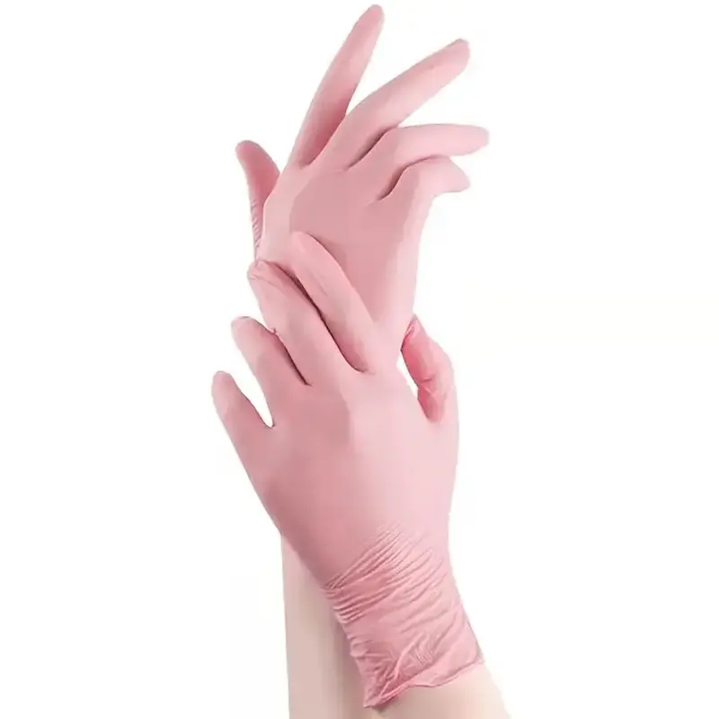 Disposable Nitrile Gloves, Waterproof Non-slip Durable Touch Screen Work Gloves, Nitrile Labor Protection Gloves, Multipurpos...