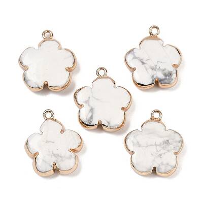 Natural Howlite Pendants