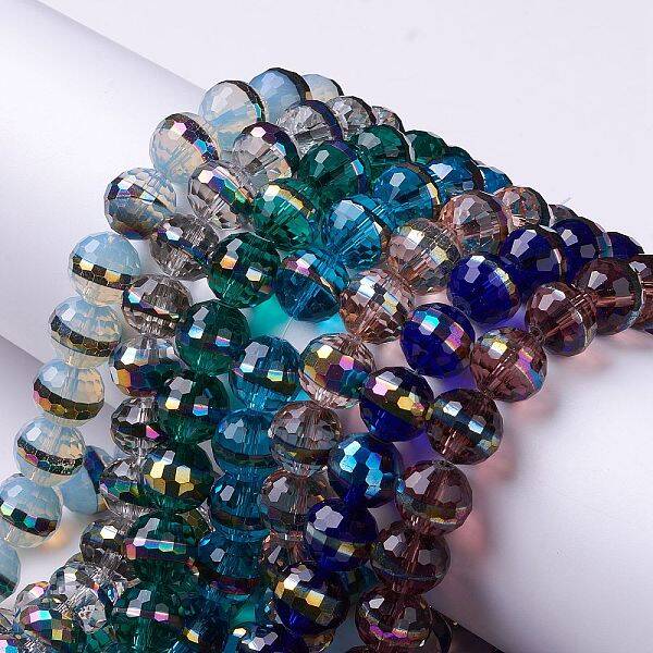Transparent Glass Beads Strands