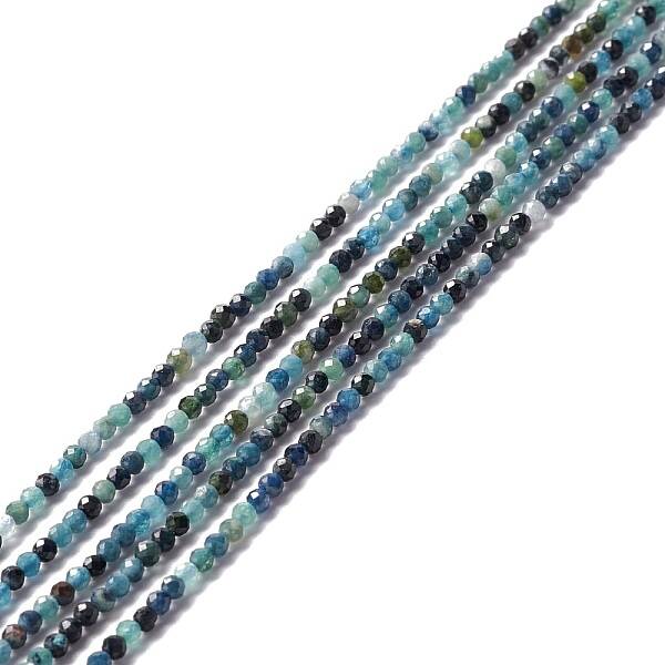 Natural Blue Tourmaline Beads Strands