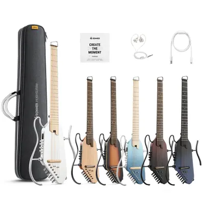 Donner HUSH™ I PRO Acoustic-Electric Travel Guitar