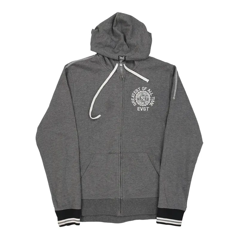 Everlast Zip Up - XL Grey Cotton Blend