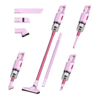 Cordless Vacuum Cleaner, LED Display, 6-in-1 Rechargeable Vacuum for Carpets, Pet Hair, Hardwood Floors, Home Cleaning Tool