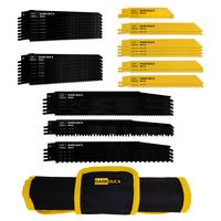 DARK DUCK 40pcs Ultimate Reciprocating Saw Blade Set - Long-Lasting, Premium, Durable Wood & Metal Cutting Blades With Storag...
