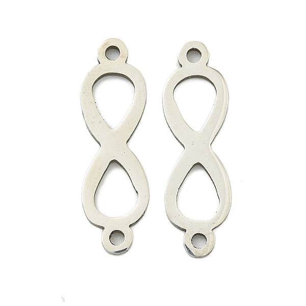 Non-Tarnish 201 Stainless Steel Connector Charms