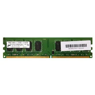 MT16HTF25664AZ-800J1 Micron 2GB DDR2-800MHz UDIMM 2Rx8 CL6 Memory