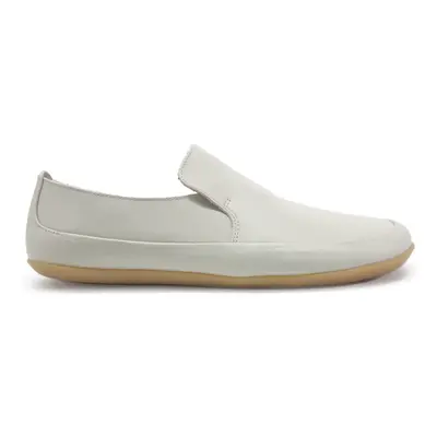 Vivobarefoot Opanka II Leather Women's Slip On Shoes - Limestone - Size:US 7 Women