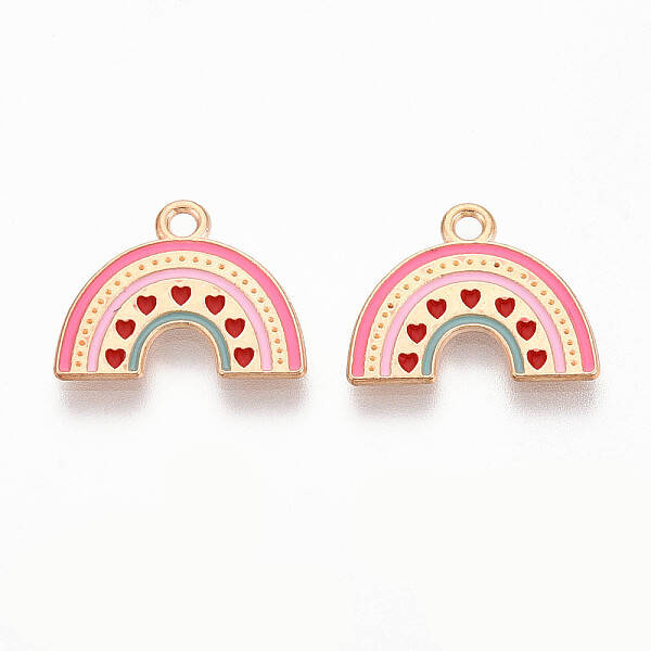 Alloy Enamel Pendants