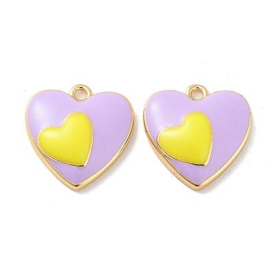 Brass Enamel Pendants