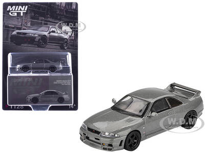 Nissan Skyline GT-R (NISMO BCNR33 CRS Version) RHD (Right Hand Drive) Dark Metal Gray Metallic Limited Edition 1/64 Diecast M...