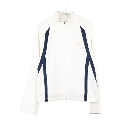 Ellesse Track Jacket - XL White Polyester