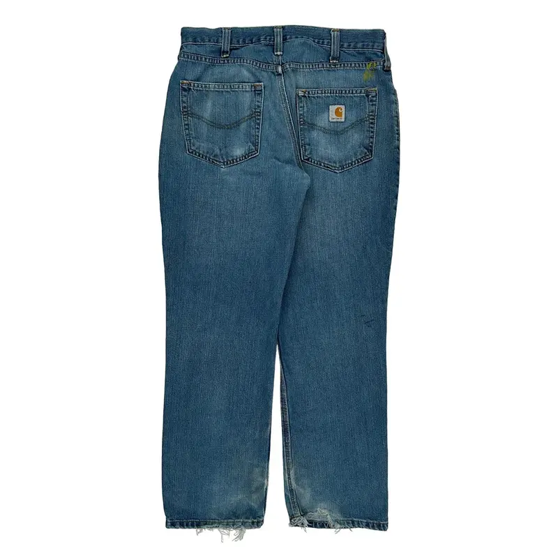 Carhartt Jeans - 34W 30L Blue Cotton Blend | Size: 34″ waist