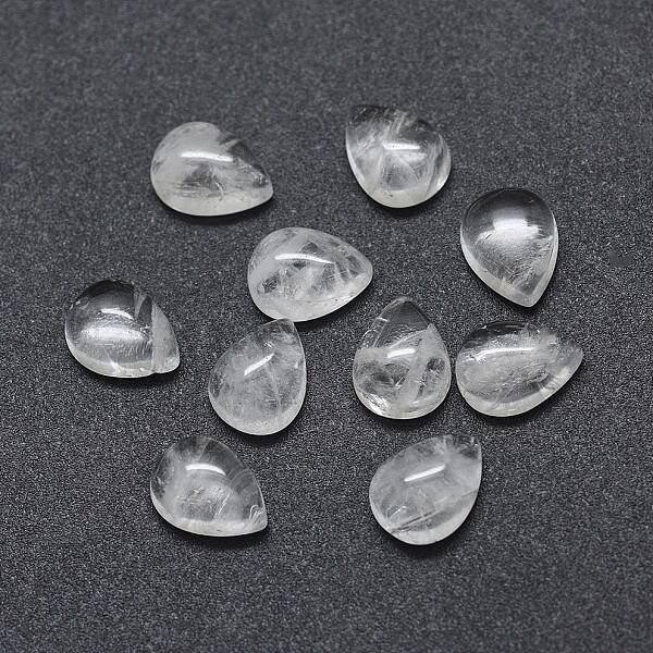 Natural Quartz Crystal Cabochons