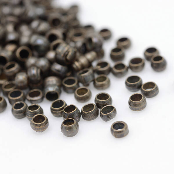 Brass Crimp Beads