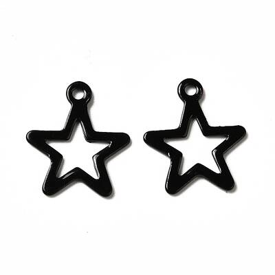 Spray Painted 201 Stainless Steel Charms