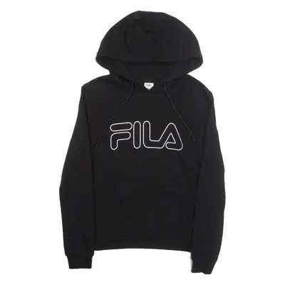 FILA Mens Black Hoodie S