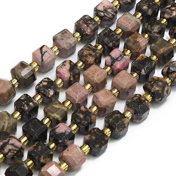 Natural Rhodonite Beads Strands