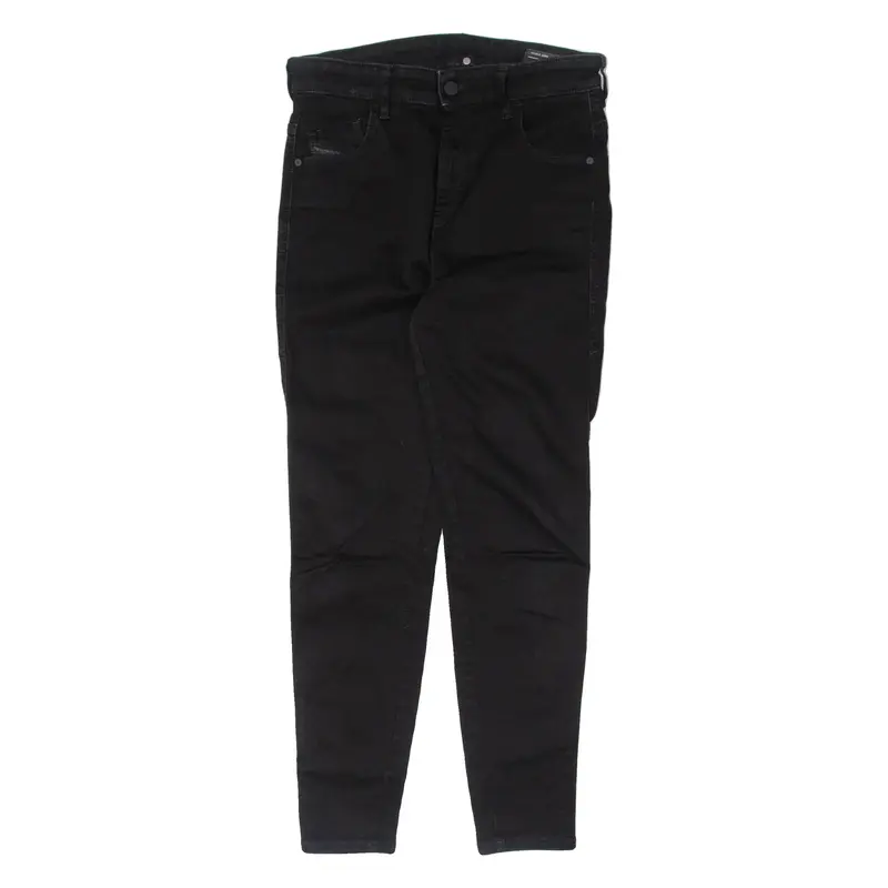 DIESEL Womens Jeans Black Regular Skinny W28 L27