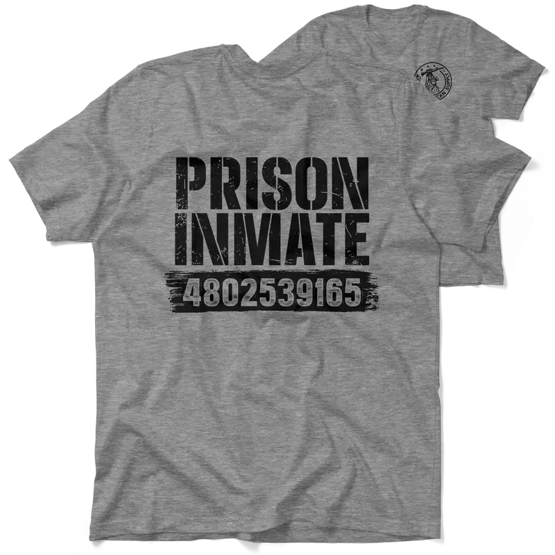 Prison Inmate - Heather Gray T-Shirt