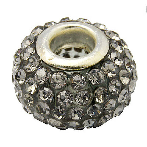 Resin Rhinestone Beads