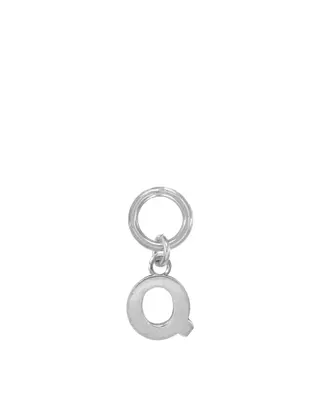 One Love Initial Charms | Metal Color: Silver | Style: Q