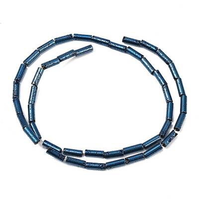 Electroplated Natural Lava Rock Beads Strands