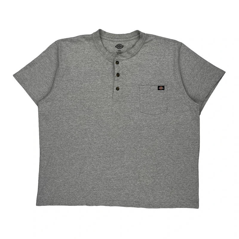 Dickies T-Shirt - 3XL Grey Cotton Blend