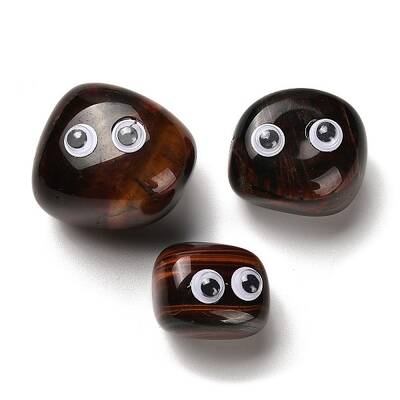 Natural Tiger Eye Display Decorations