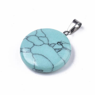 Synthetic Turquoise Pendants